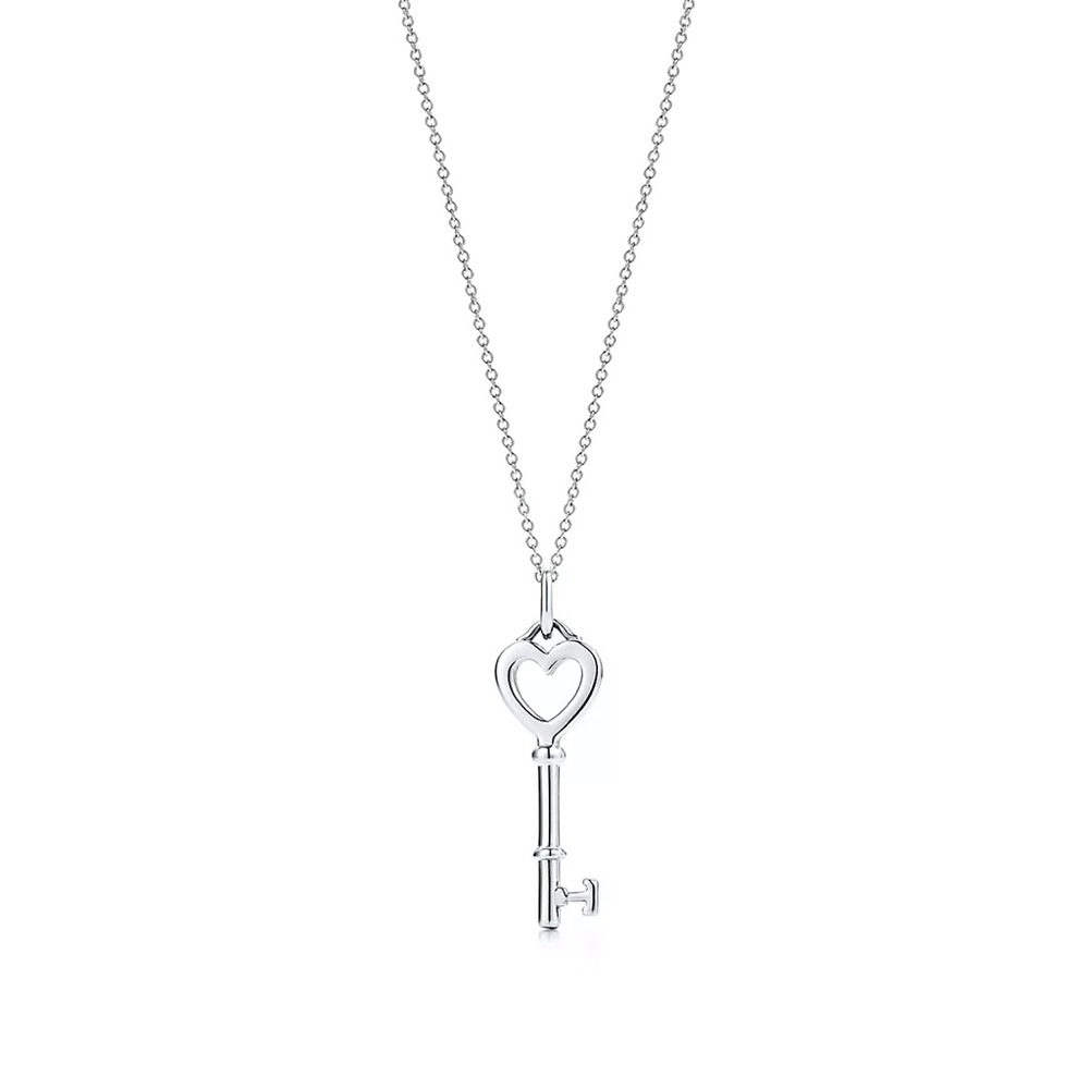 TIFFANY & CO HEART KEY NECKLACE